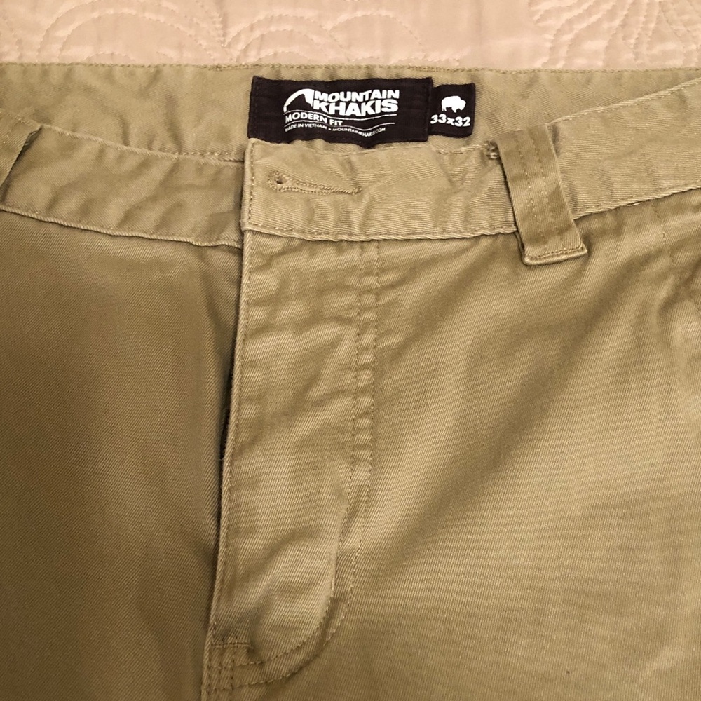 Mens Mountain Khakis Khaki Trousers